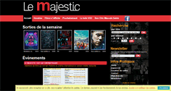 Desktop Screenshot of lemajesticlille.com